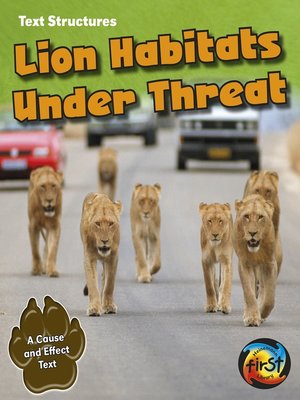 cover image of Lion Habitats Under Threat